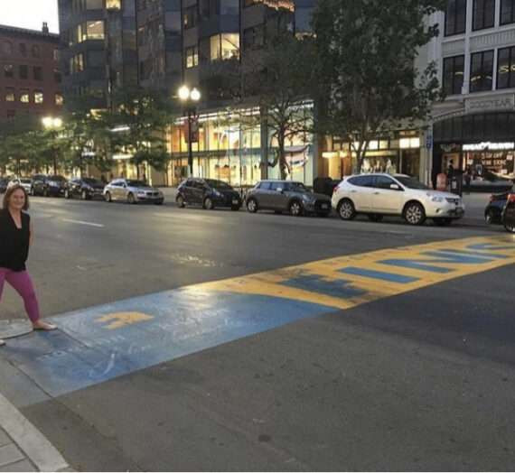 Boston Finish Line in sight